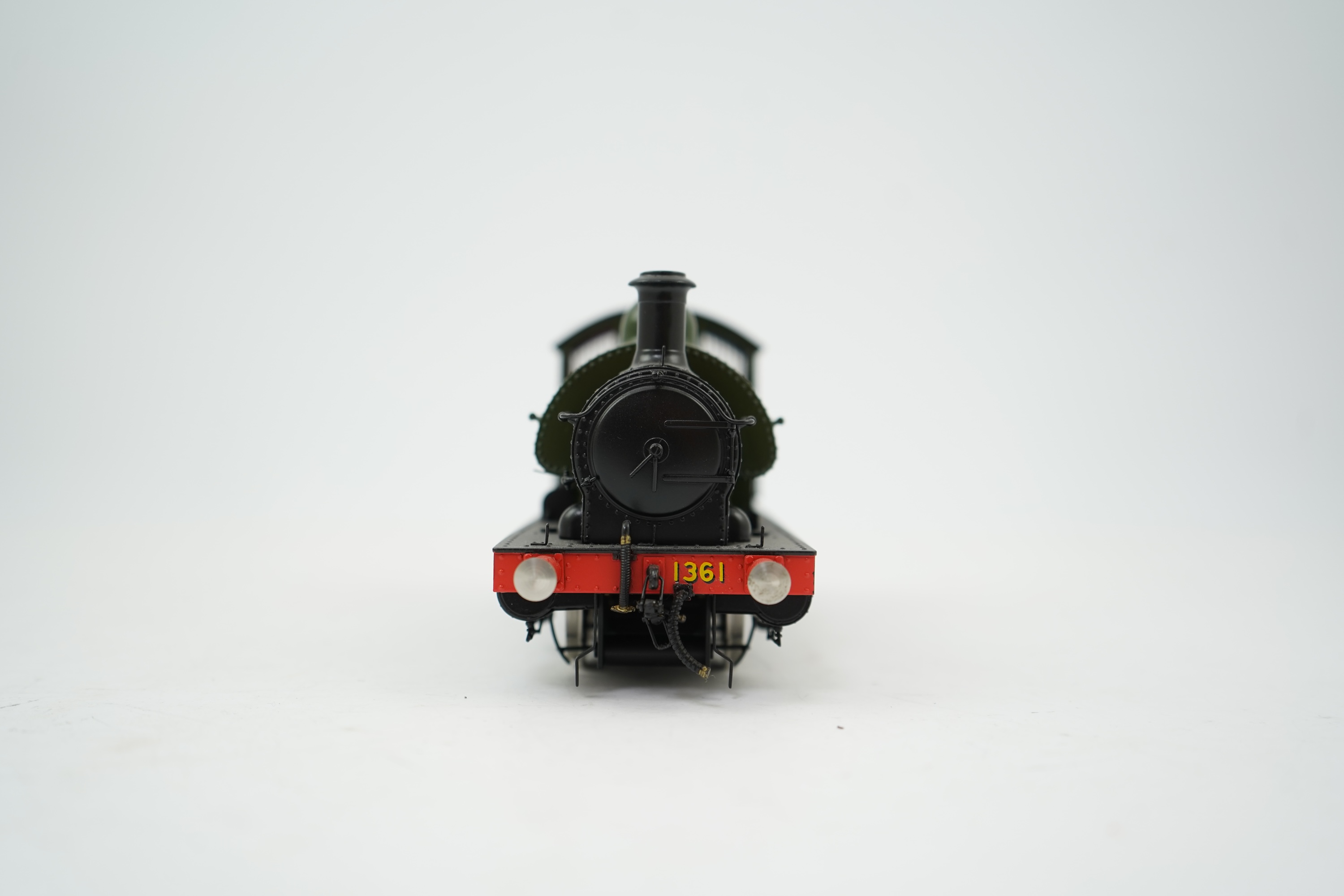 An 0 Gauge Tower Models, Blackpool, made in Sancheng China, model of GWR 1361 Class, 1361, 0-6-0ST locomotive, powered for two rail operation.